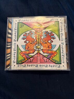 Rusted Root Self-Titled CD Album With Booklet Psychedelic Artwork Folk Rock Musi